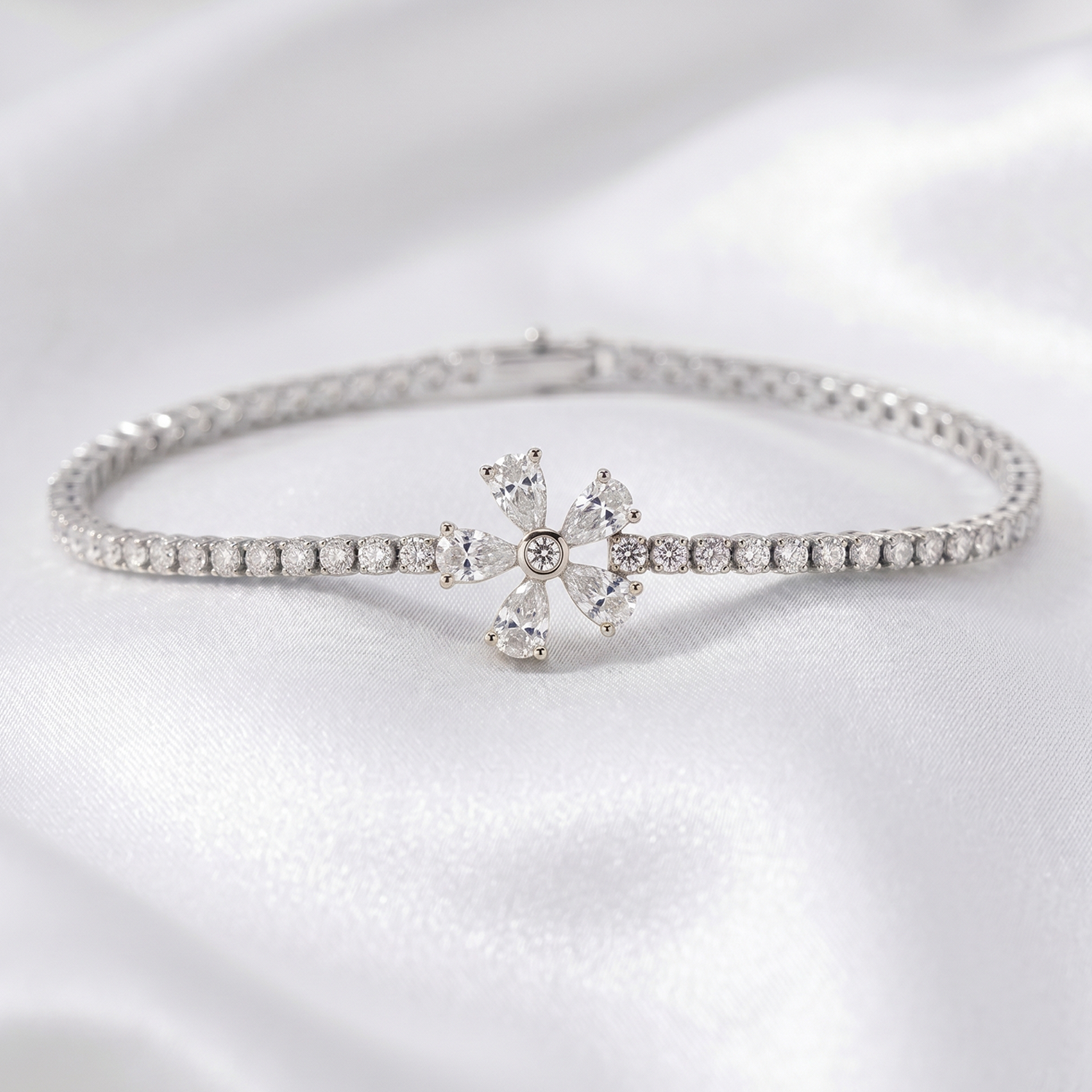 Blossom Silver Bracelet