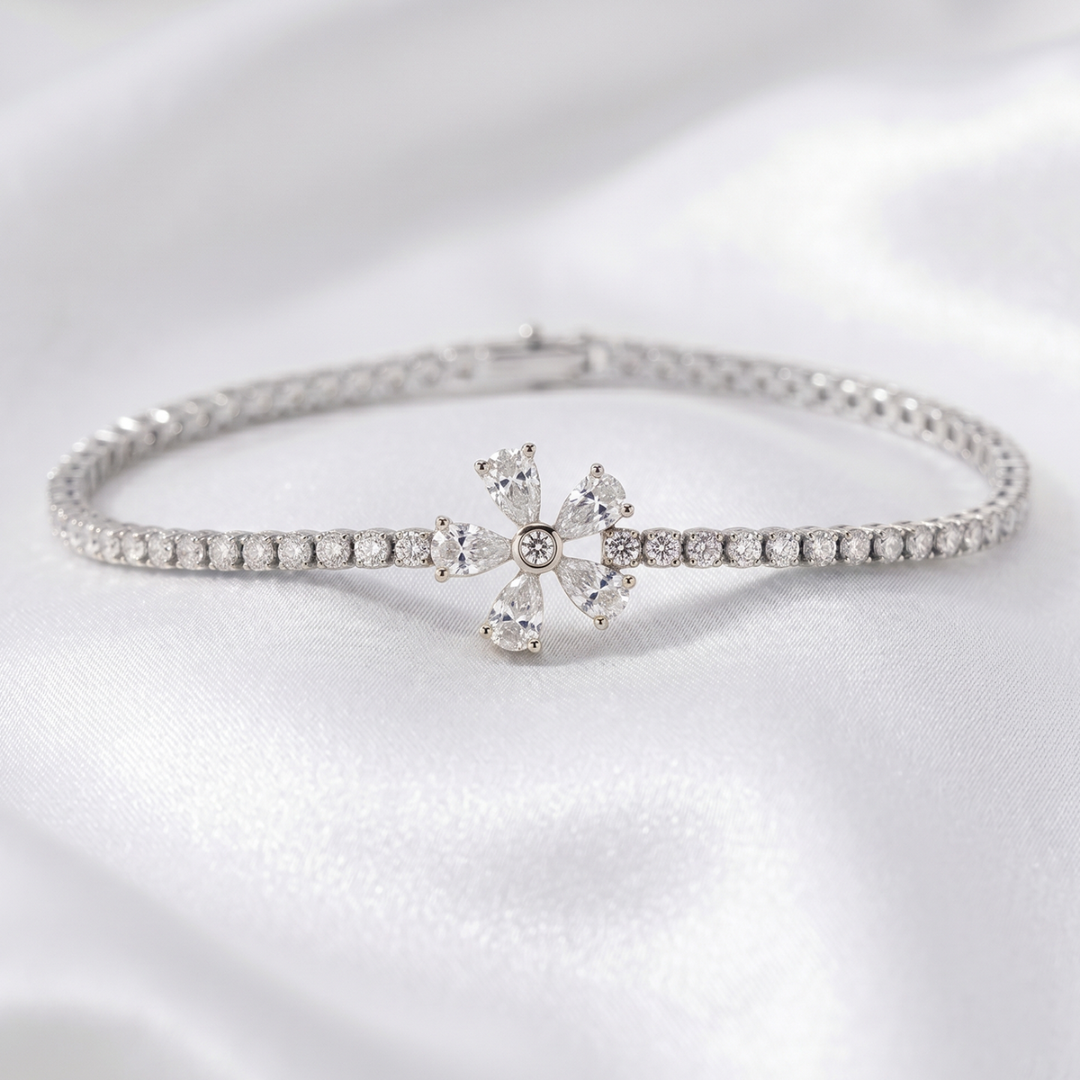 Blossom Silver Bracelet
