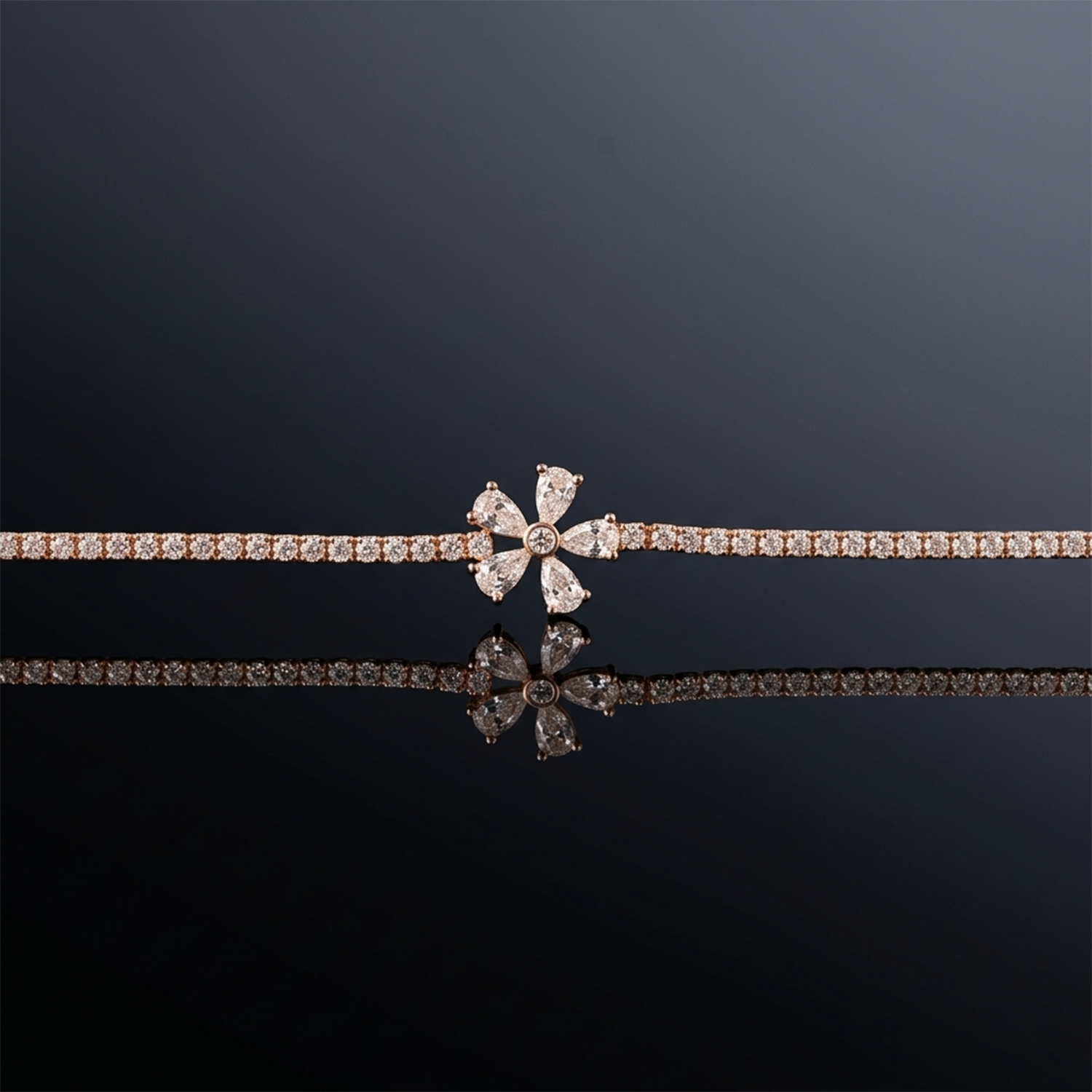 blueberry_blossom_rosegold_bracelet_black
