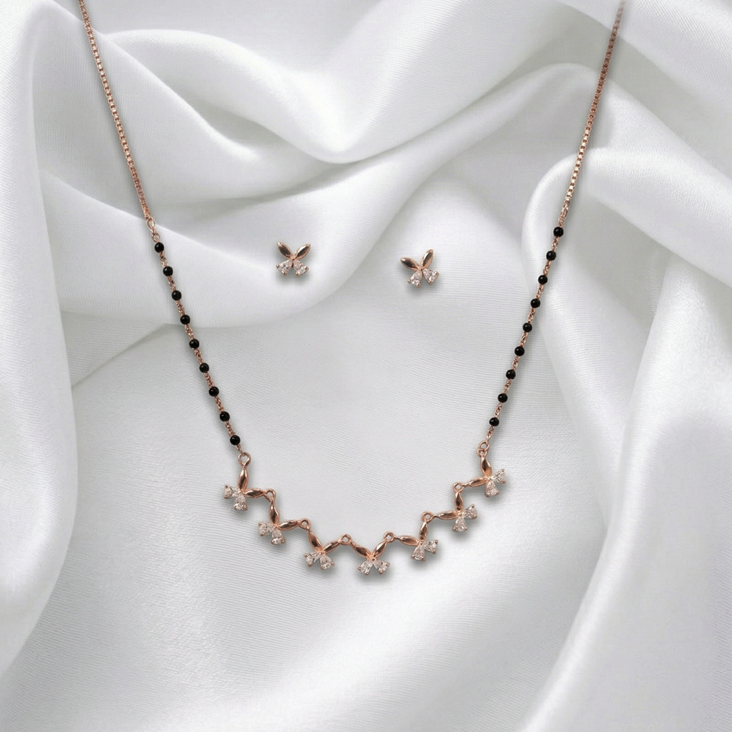 Breezy Butterfly Rose Gold Set