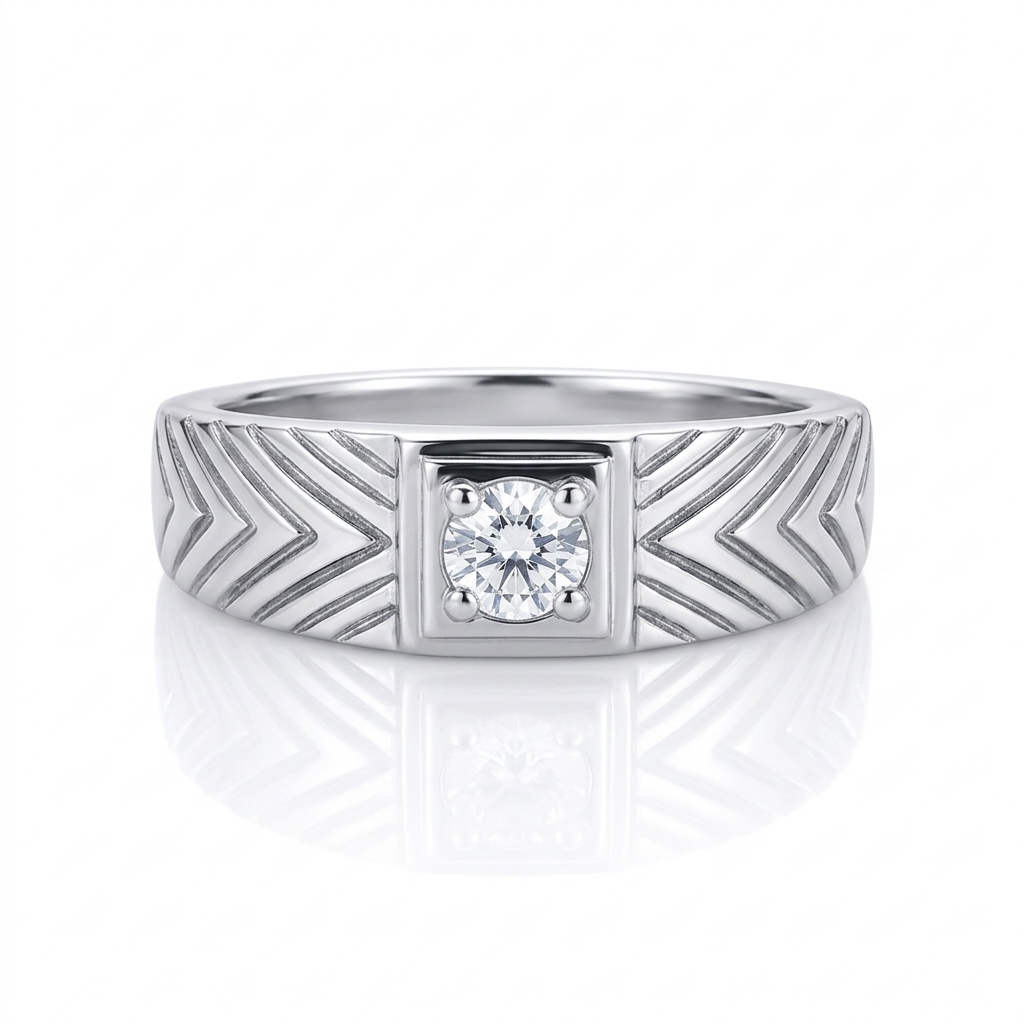 Moonlight Pixel Dream Ring