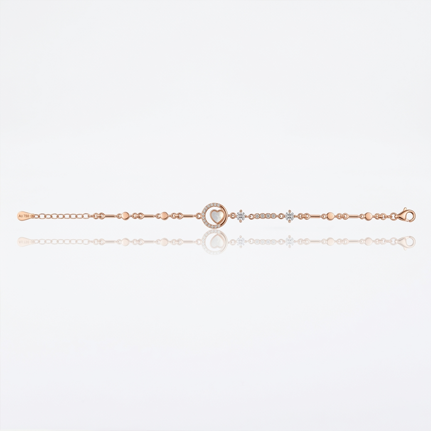 blueberry_round_heart_bracelet_white