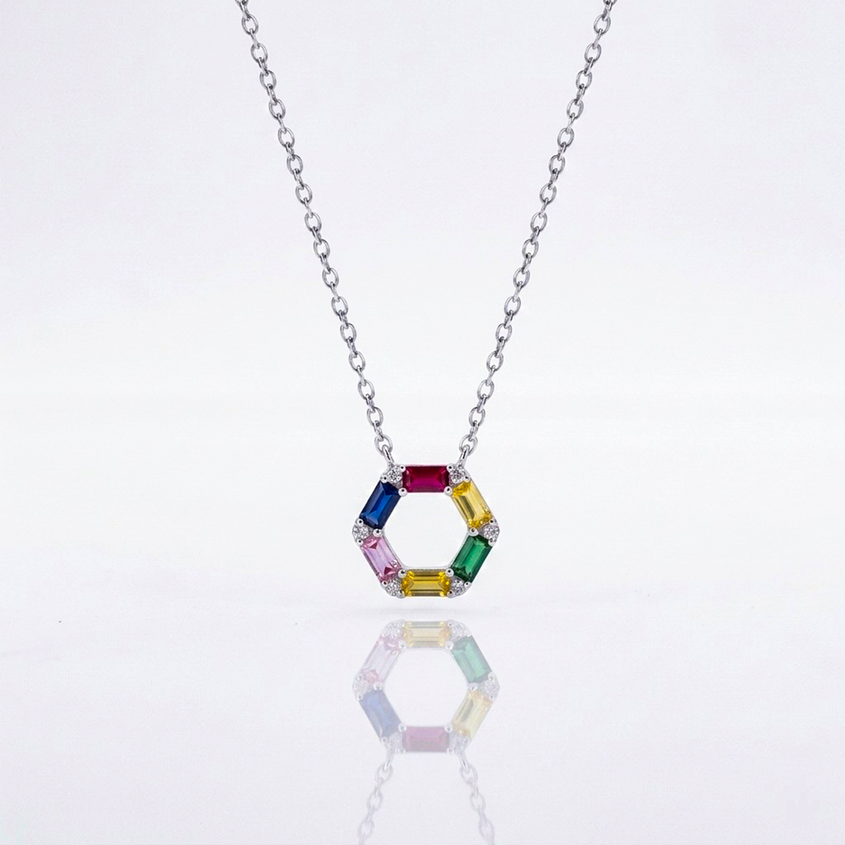 Silver Multi-Verse Prism Chain